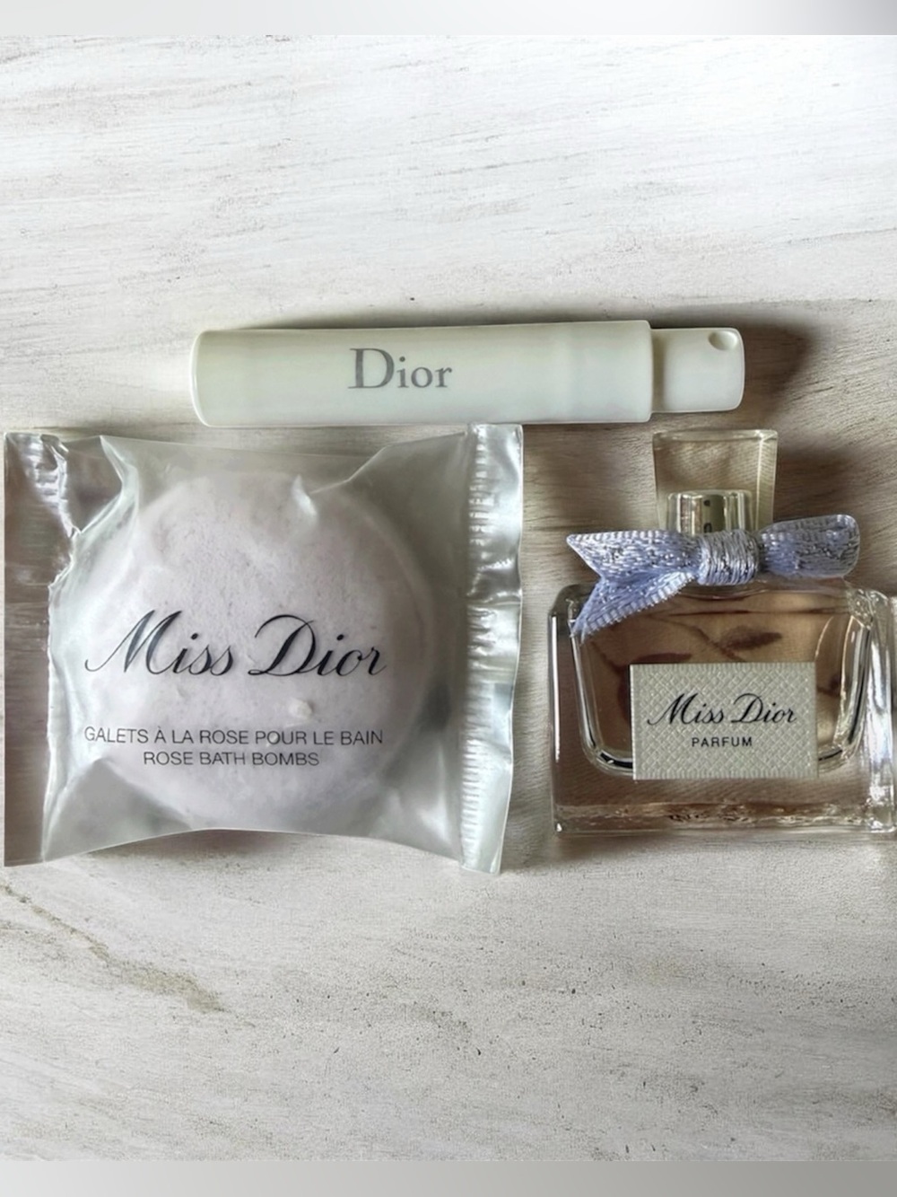 Dior Miss Dior Parfum Set with Pale Pink Accents